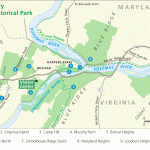 Map of Harpers Ferry National Historical Park courtesy NPMaps.com.