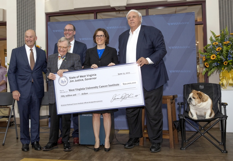 WVU Cancer Institute receives $50 million state investment