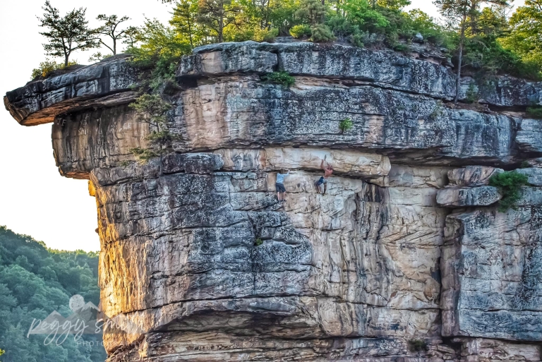 Partners work to protect cliffs at Summersville, New River Gorge