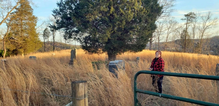 Isolated cemeteries in hilly West Virginia require special care