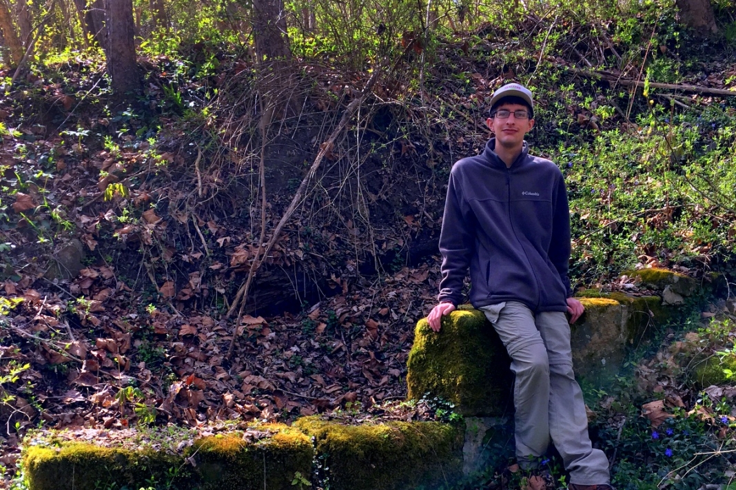 Ruins Of Blue Sulphur Springs Hotel in West Virginia