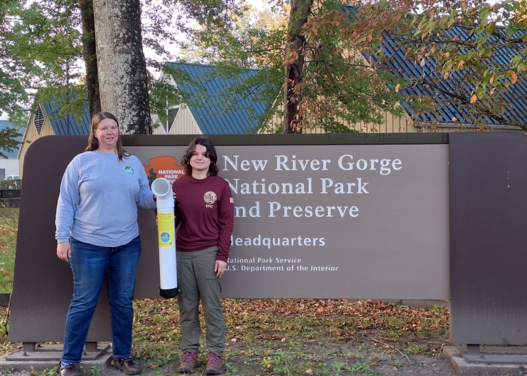 Park program adds fishing line receptacles on New, Gauley rivers