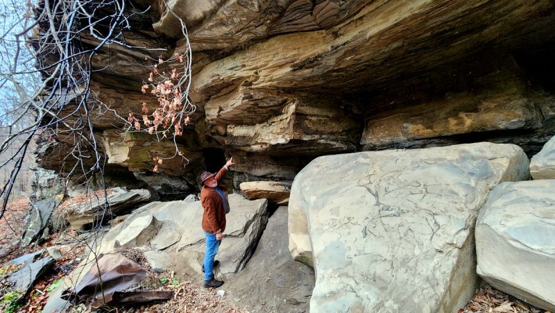 Beards Fork Petroglyph in West Virginia