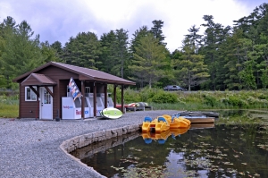 Boat Rental Station at Lake Sherwood