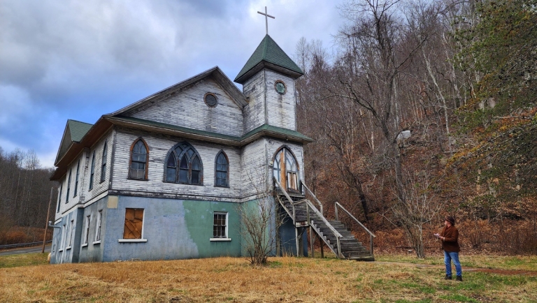 Lone country church in southern West Virginia has unexpected history