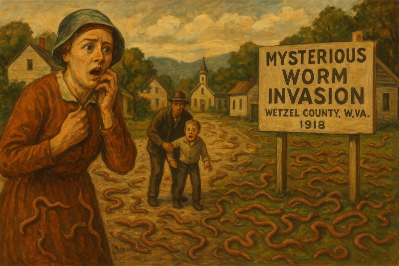 Wetzel County worm invasion