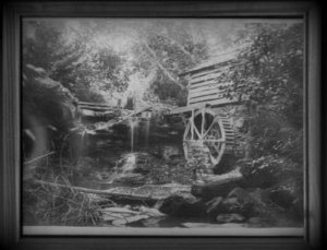 Early photograph of Mill Creek mill