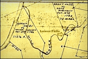 Map showing Robinson grant 1
