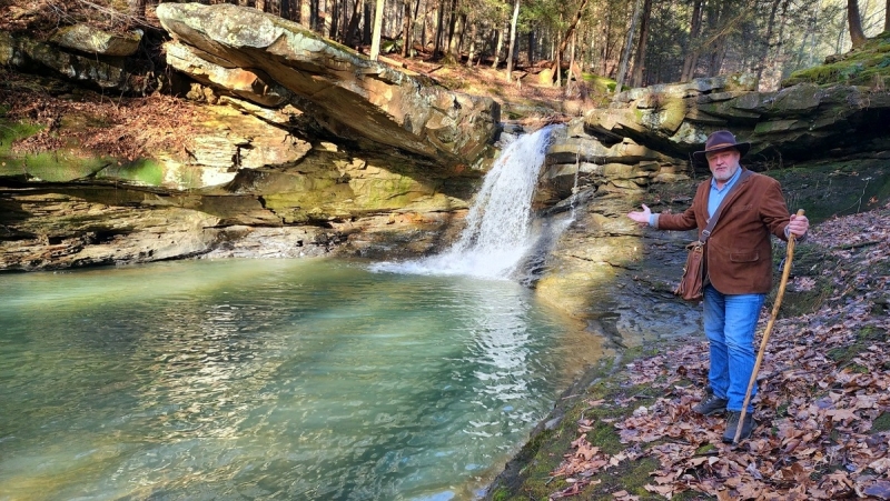 Mill Creek Falls near Charleston WV