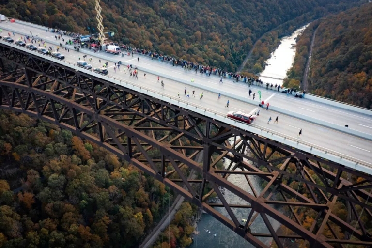 New River Gorge national park in West Virginia now attracting more runners