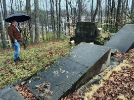 David Sibray at Oak Hill Cemetery