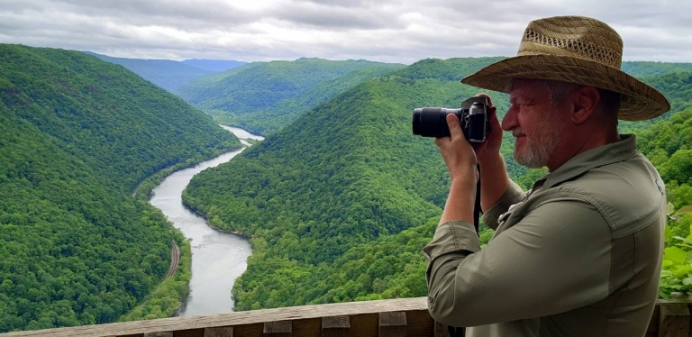 Mountainous West Virginia haunted by means of the shadows of historic rivers