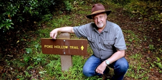 David Sibray at Poke Hollow Trail 1