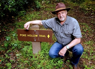 David Sibray at Poke Hollow Trail 1