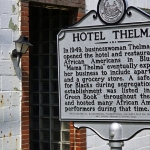 Hotel Thelma Historic Marker