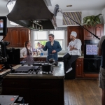 Ambrosia actors in kitchen