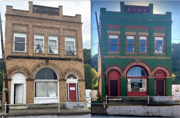 A growing issue in W.Va.—painting old brick buildings can destroy them