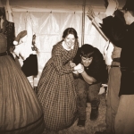 Volunteers dance a period piece at Harpers Ferry