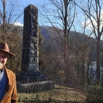 David Sibray at Beury Monument