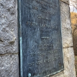 Plaque on the Beury Monument