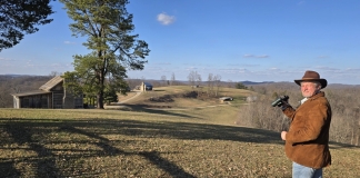 David Sibray At Benedict Haid Farm