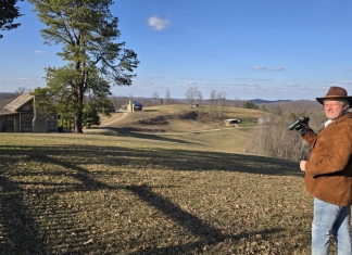 David Sibray At Benedict Haid Farm