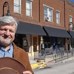 David Sibray on Main Street in Bramwell, West Virginia