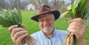 David Sibray With West Virginia Ramps