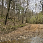 West entrance to Little Kanawha River Wildlife Management Area