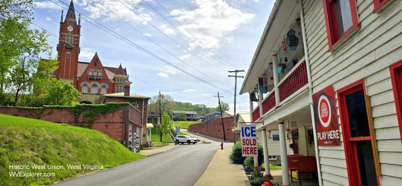 The West Union Downtown Historic District protects many of the community's historic structures.
