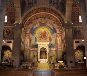 Interior of the Cathedral of Saint Joseph at Wheeling, West Virginia