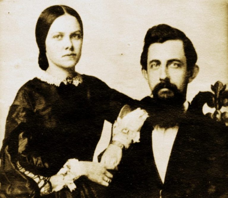 Portrait of John James and Anna Kennedy Davis