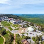 This new skier services facility will be an updated, modern version of the original Shavers Center that served Snowshoe Mountain for nearly 50 years.