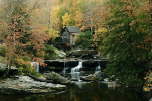 Most photographed places in West Virginia: Glade Creek Mill