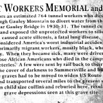 Hawks Nest Inscription