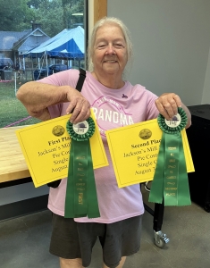 Jane Scott took the 2024 Best in Show award for her pie.