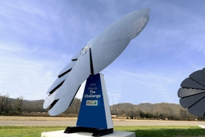 Solar flower at Toyota West Virginia