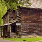 Visitors at Glade Creek Gristmill