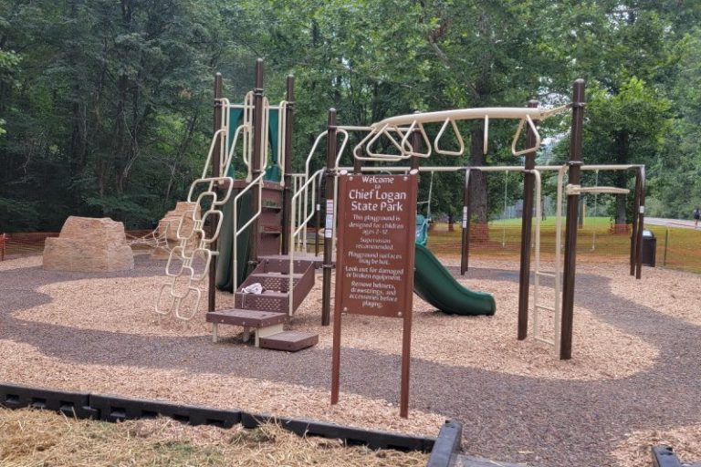 Chief Logan State Park ADA access Playground