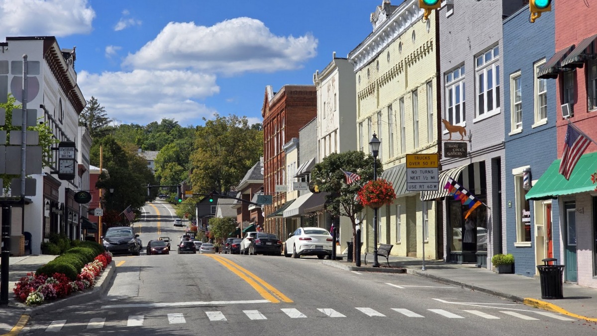Downtown Lewisburg, West Virginia