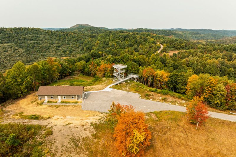 Elk Viewing Platform in West Virginia