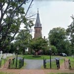 John Yates Beall lies in the Zion Episcopal churchyard in Charles Town, West Virginia