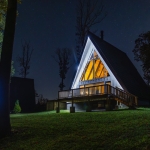 Stargazing cabins at Coopers Rock State Forest