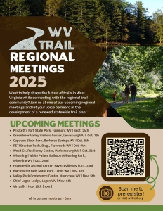 W.Va. Trail Regional Meetings 2025