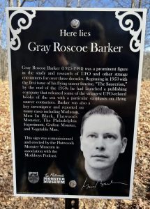 Gray Barker Marker