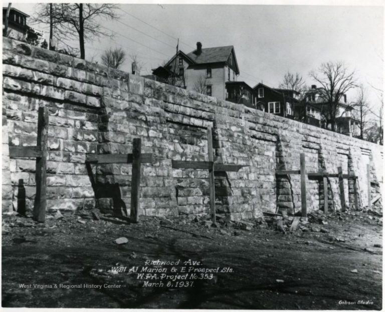 Stone walls along Richwood Avenue in Morgantown, West Virginia, will now be added to the national register.
