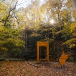 Almost Heaven swing at Tomlinson Run