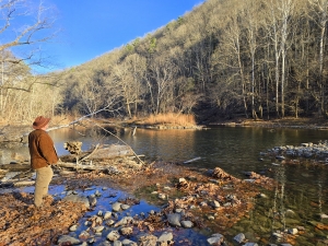 Bluestone River at Lilly, West Virginia