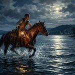 Runaway slave "Charles" fled northern Virginia, crossing the Ohio River at St. Mary’s, then traveled about sixty miles north to the town of Barnesville, Ohio.