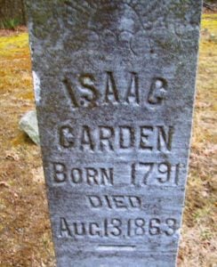 Isaac Carden, who operated it as a primitive resort for hunters and trappers before the American Civil War.